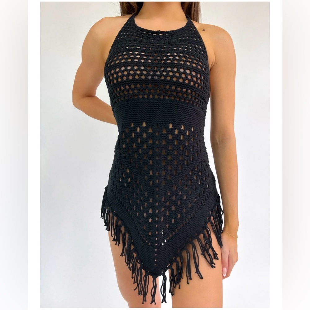 Halter Crochet Dress